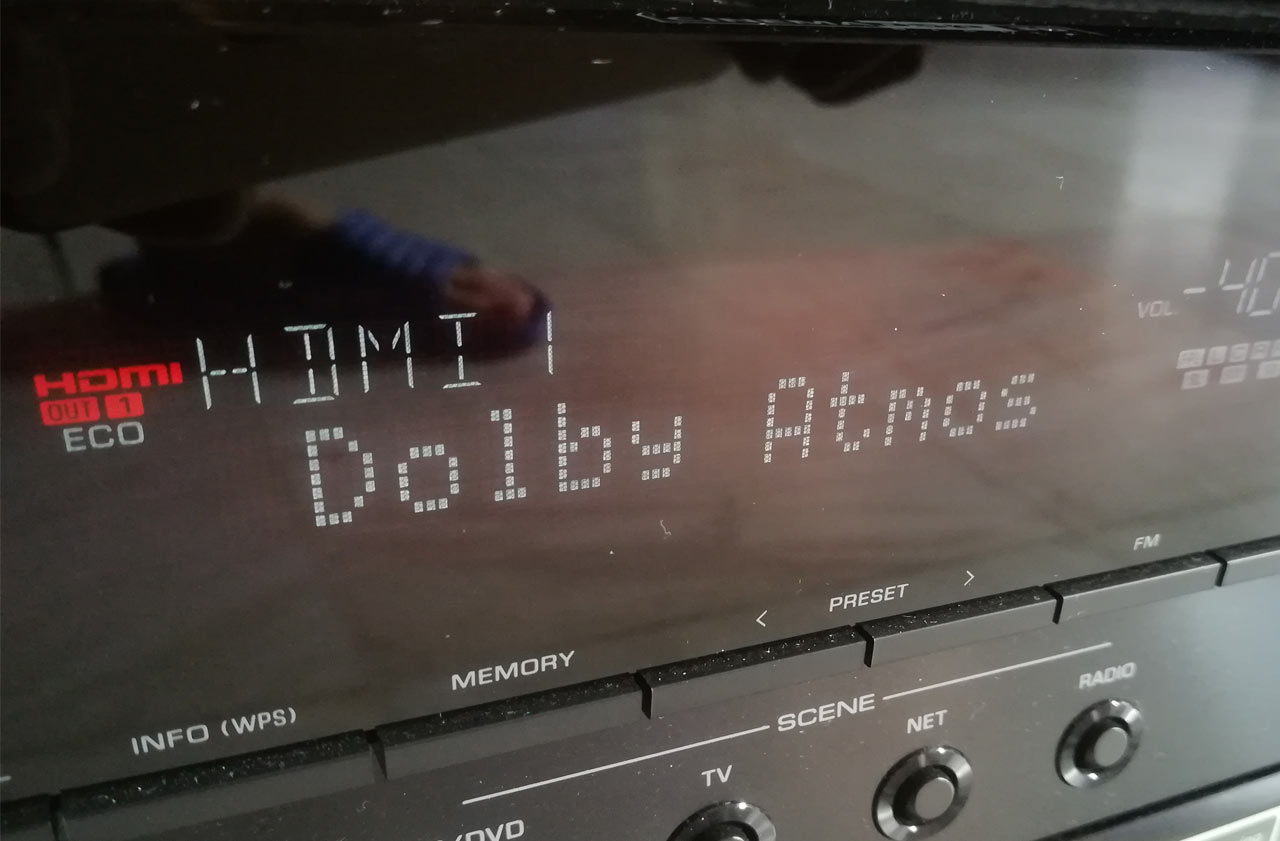 Yamaha Aventage RX-A860 Dolby Atmos Movie Test