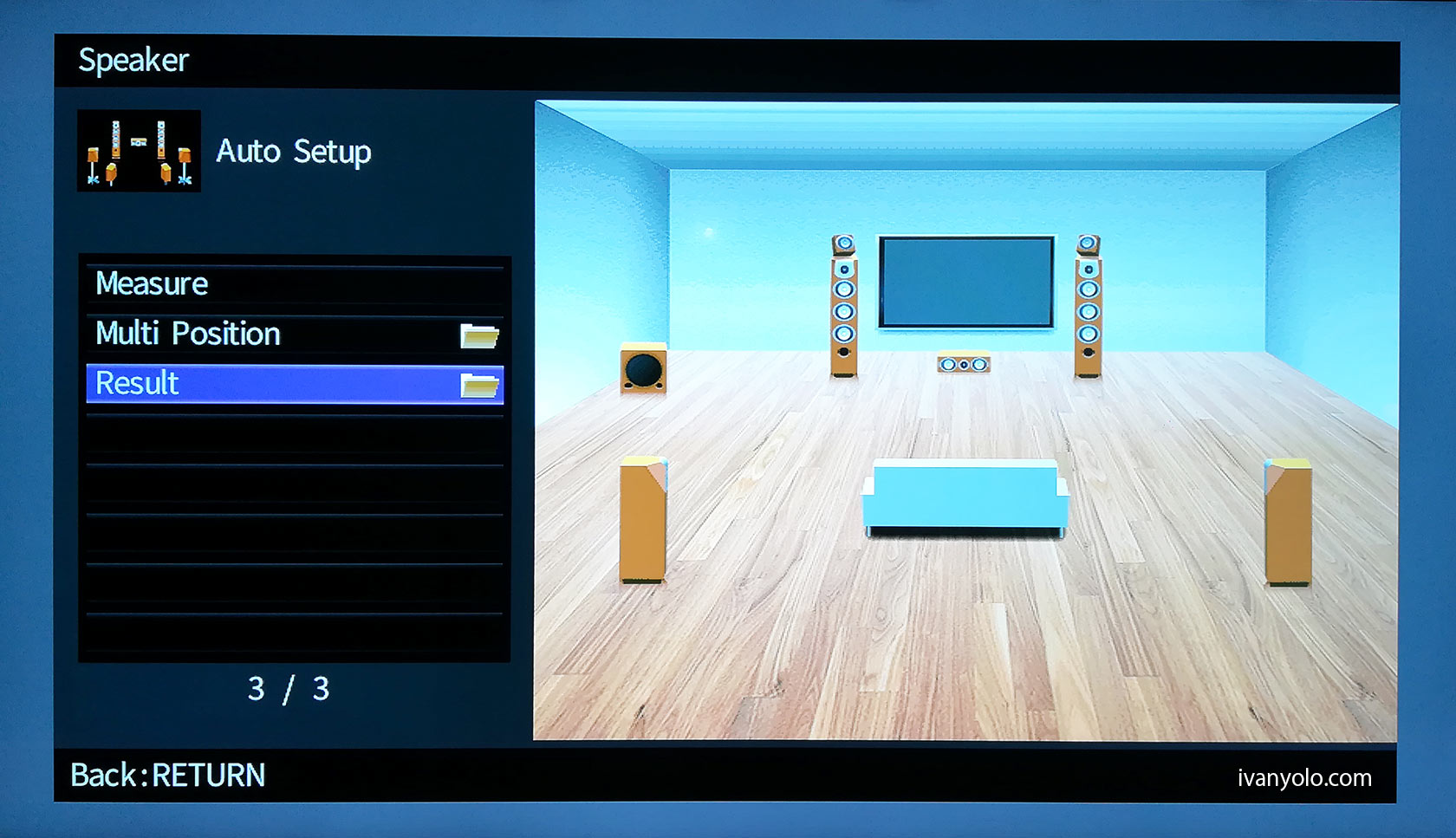 Yamaha YPAO Dolby Atmos