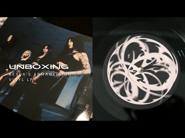 aespa Armageddon レコード　LP Amazon.com: aespa Armageddon 1st Album LP Vinyl Version with