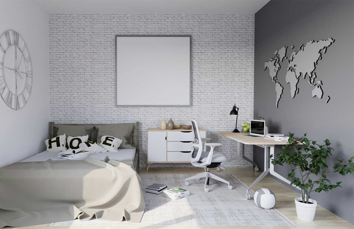 Rug - Best Home Office Editing Space Setup