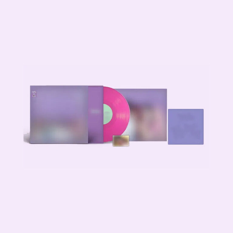 Twice This Is For LP Dragonfruit Glitter Vinyl