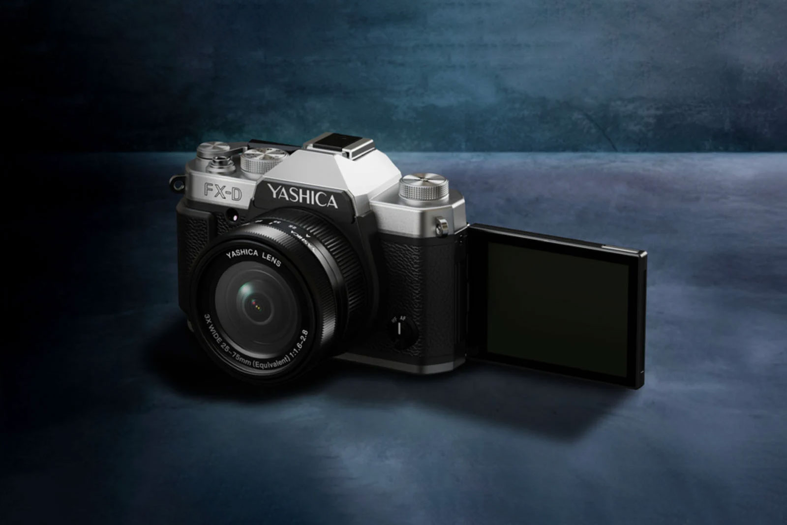 Yashica FX-D with 6 Yashica Film Simulations
