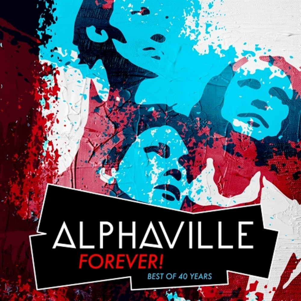 Alphaville Forever Best Of 40 Years LP Black Vinyl