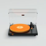 Fosi Audio Luna3 Turntable Minimalist Design