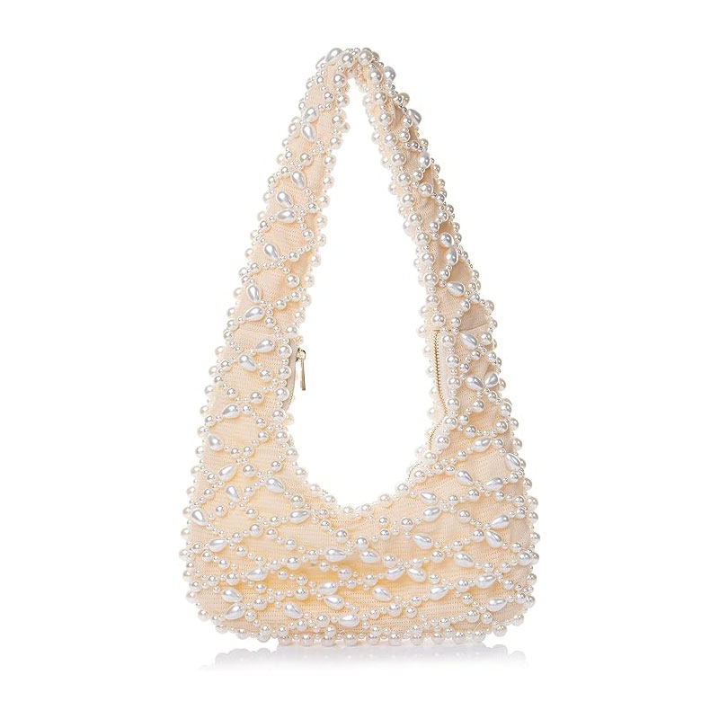 Pearl Beads Shoulder Bag For Women